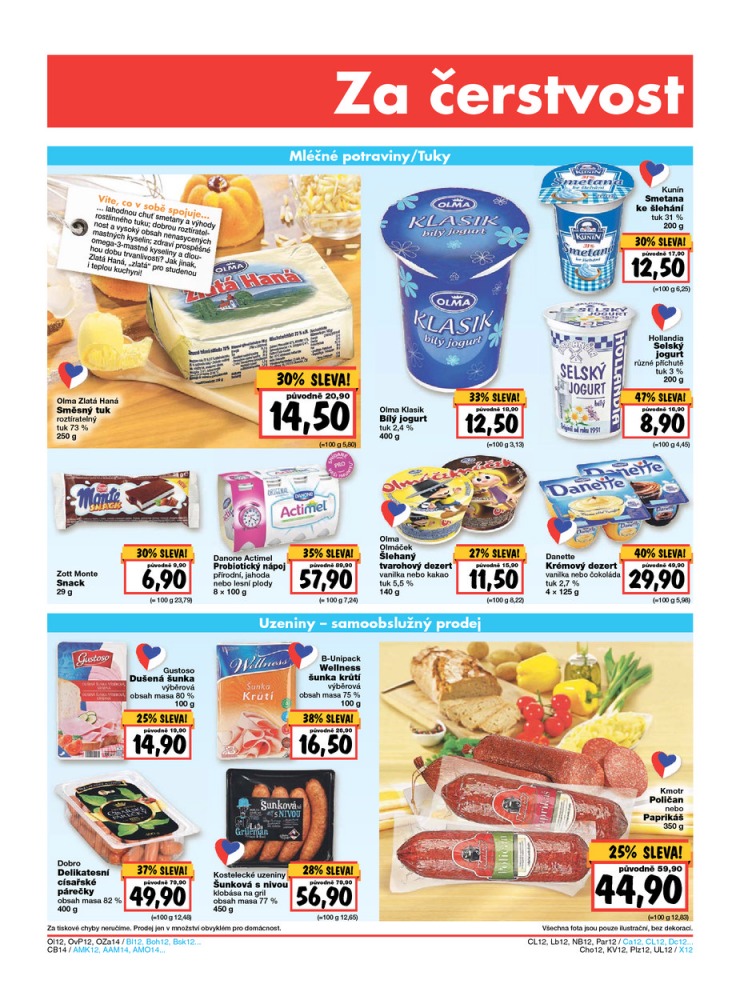 let�k Kaufland Aktu�ln� nab�dka od 6.8.2015 strana 1