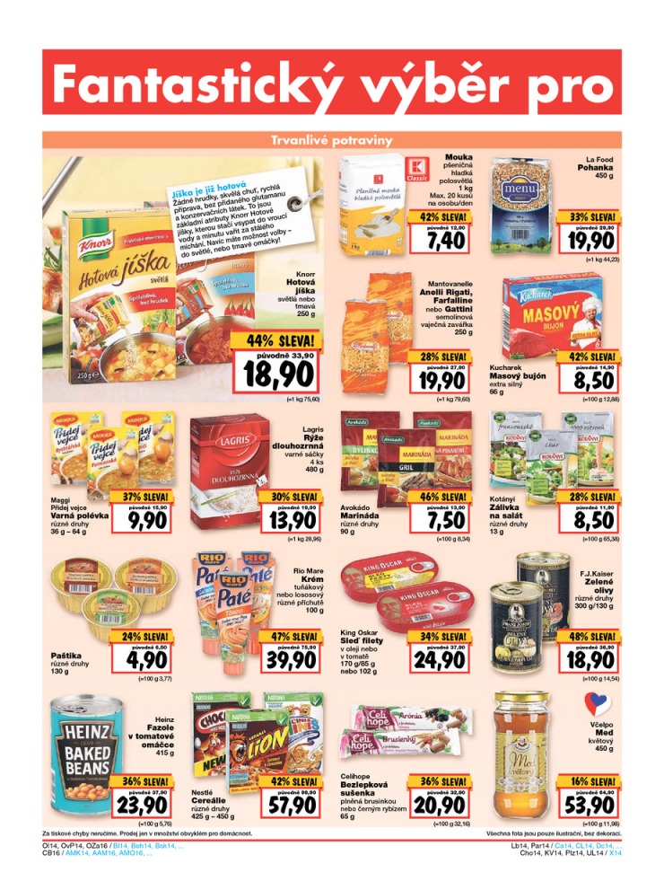 let�k Kaufland Aktu�ln� nab�dka od 6.8.2015 strana 1