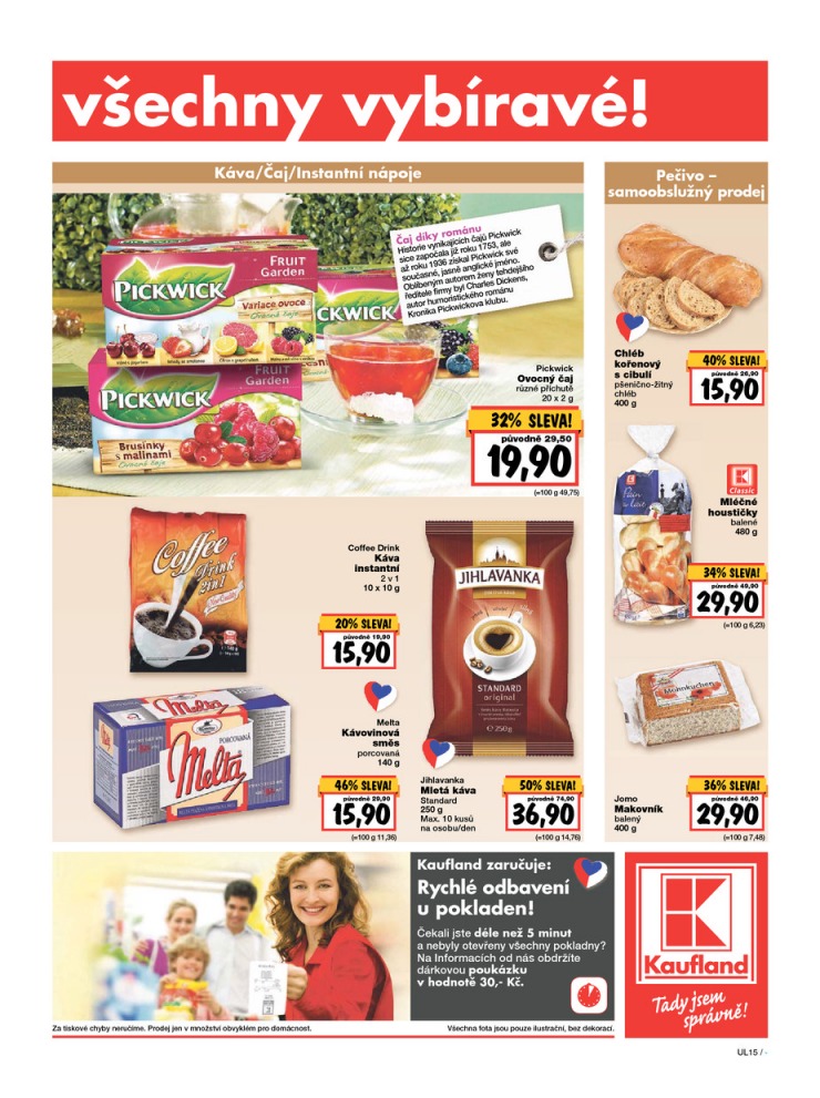 let�k Kaufland Aktu�ln� nab�dka od 6.8.2015 strana 1