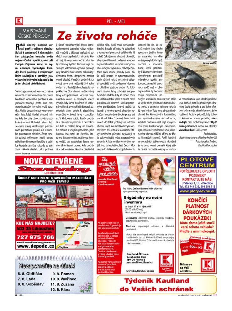 let�k Kaufland Aktu�ln� nab�dka od 6.8.2015 strana 1