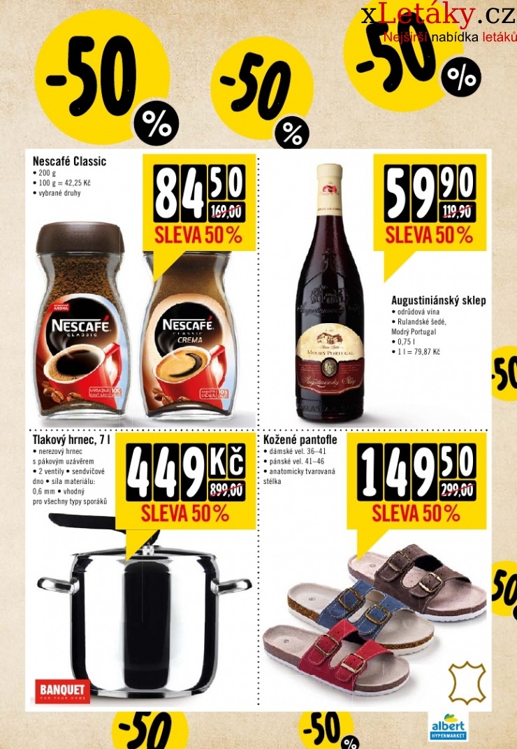leták Albert Hypermarket leták strana 1 leták Albert Hypermarket leták strana 1