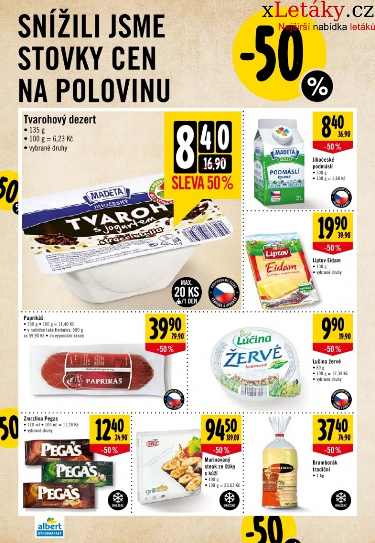 leták Albert Hypermarket leták strana 1 leták Albert Hypermarket leták strana 1