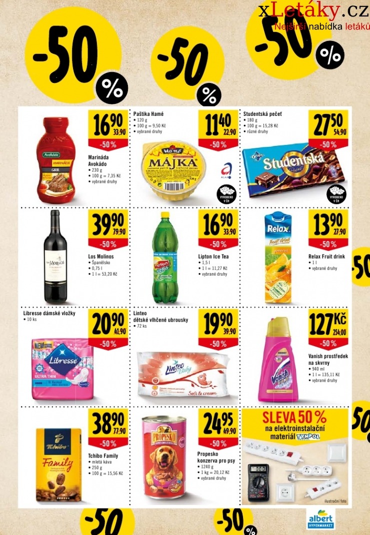 leták Albert Hypermarket leták strana 1 leták Albert Hypermarket leták strana 1