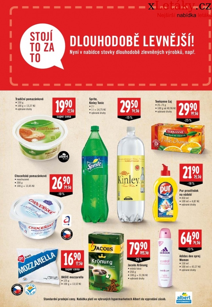 leták Albert Hypermarket leták strana 1 leták Albert Hypermarket leták strana 1