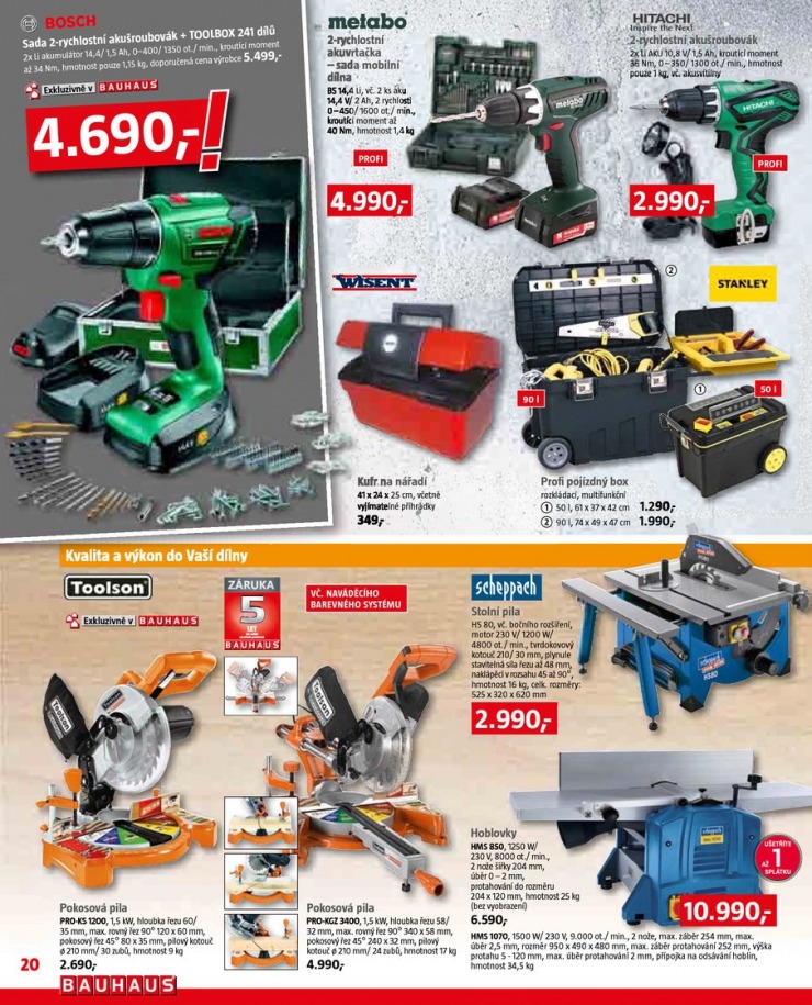 let�k Bauhaus Katalog od 7.8.2015 strana 1