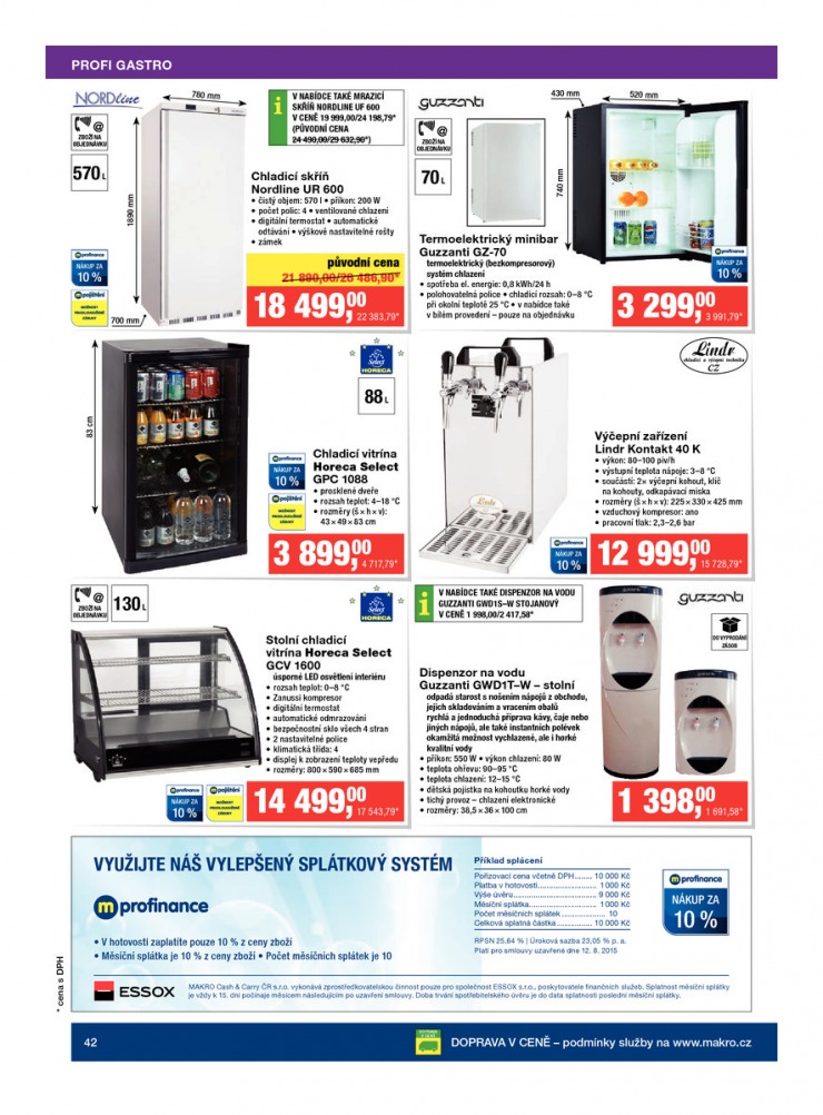 leták Makro Gastronomie trvanlivé zboží od 12.8.2015 strana 1 leták Makro Gastronomie trvanlivé zboží od 12.8.2015 strana 1