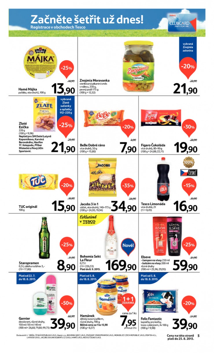 let�k Tesco supermarkety od 12.08.2015 strana 1