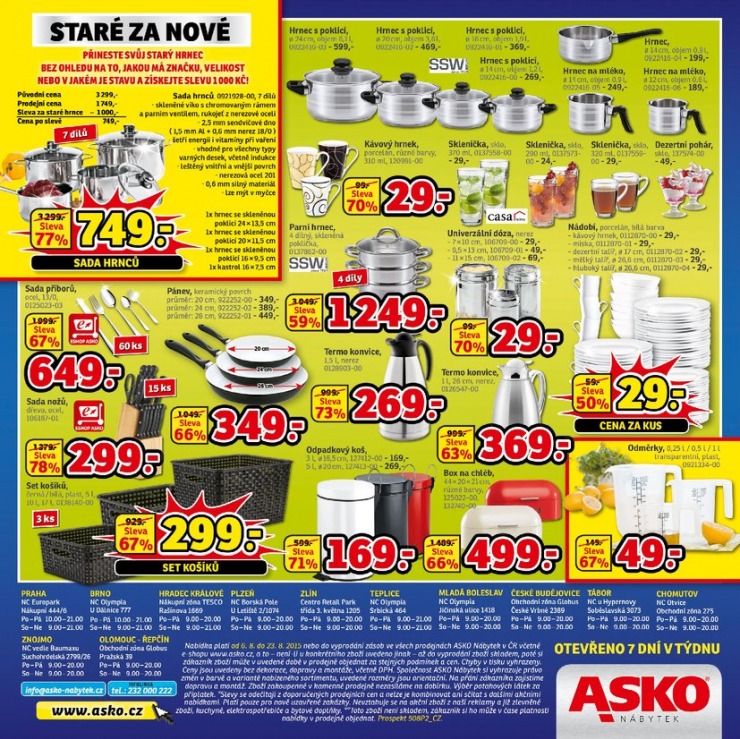 letk Asko nbytek katalog od 06.08.2015 strana 1