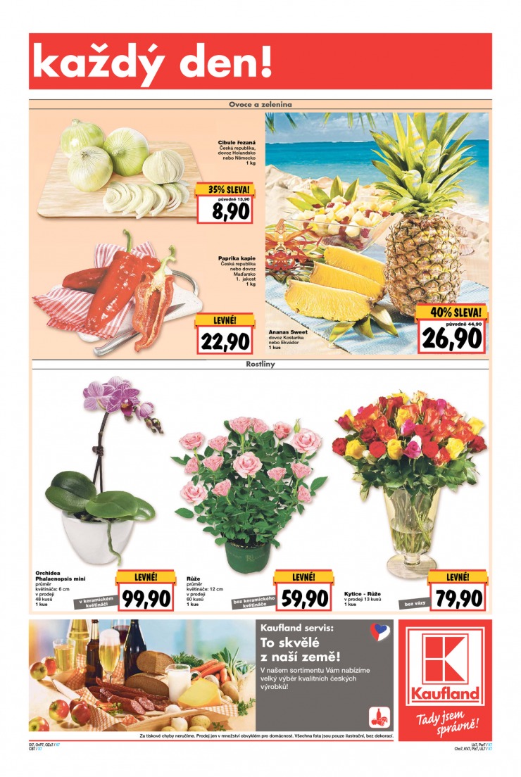 let�k Kaufland Aktu�ln� nab�dka od 13.08.2015 strana 1