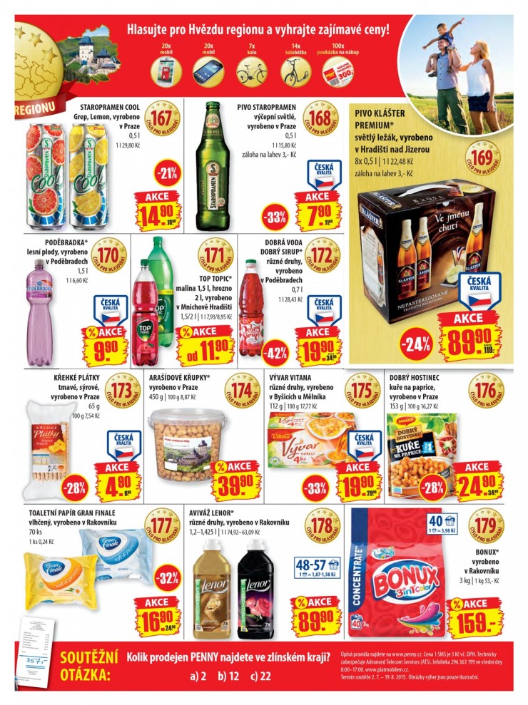 let�k Penny Aktu�ln� nab�dka od 13.08.2015 strana 1