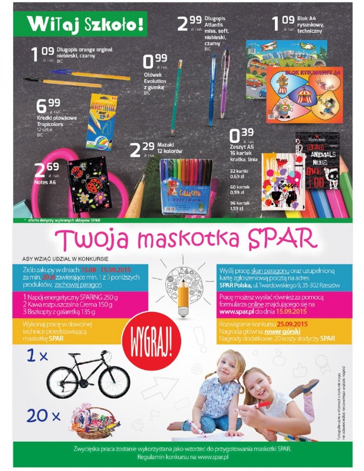 let�k Polsko Spar.pl od 13.08.2015 strana 1