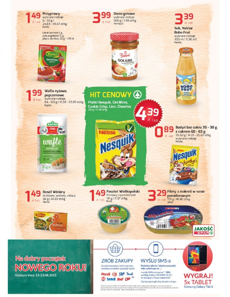 let�k Polsko Spar.pl od 13.08.2015 strana 1