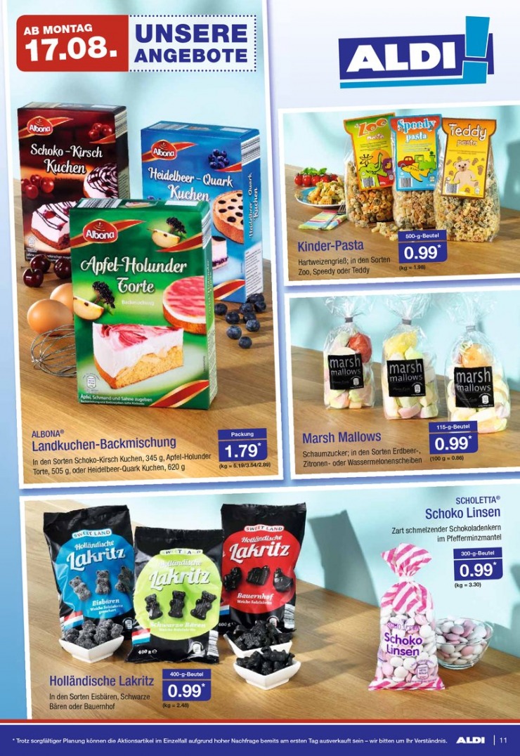 leták Německo Aldi-Nord.de od 17.08.2015 strana 1 leták Německo Aldi-Nord.de od 17.08.2015 strana 1