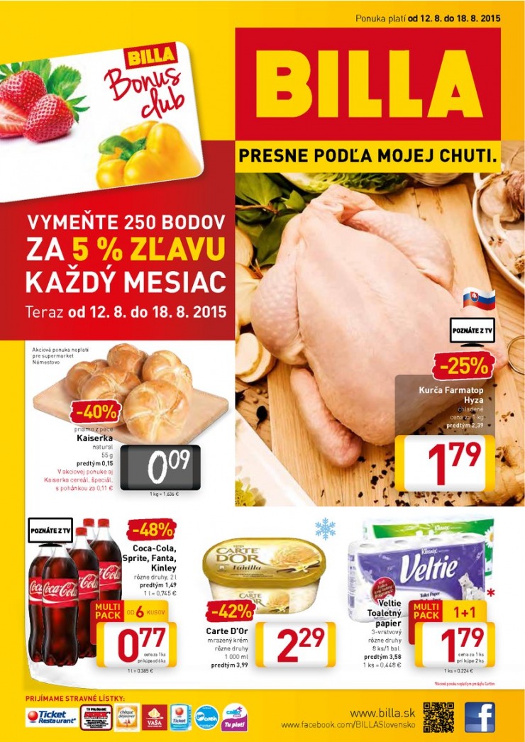 letk Slovensko Billa.sk od 12.08.2015 strana 1