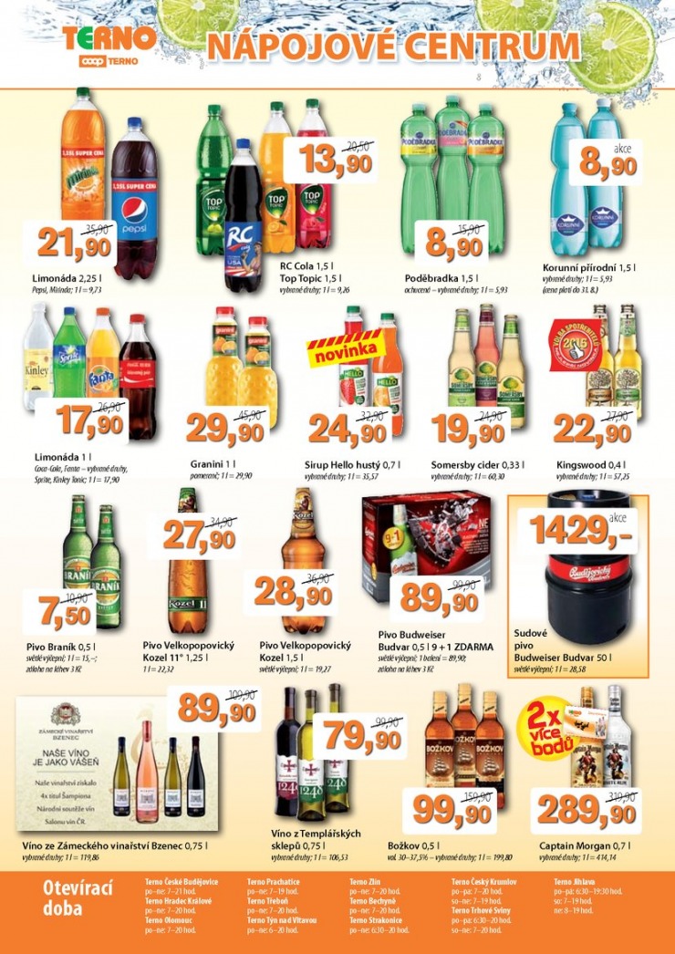 leták COOP Terno od 12.08.2015 strana 1 leták COOP Terno od 12.08.2015 strana 1
