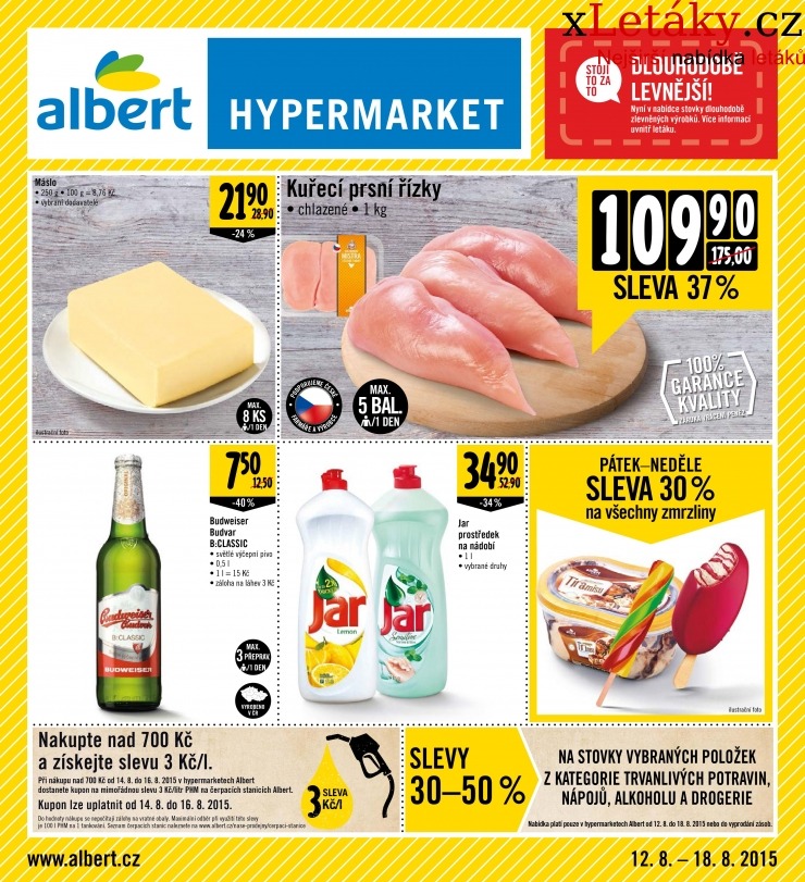 leták Albert Hypermarket leták strana 1 leták Albert Hypermarket leták strana 1