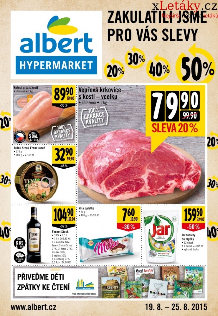 leták Albert Hypermarket leták strana 1 leták Albert Hypermarket leták strana 1