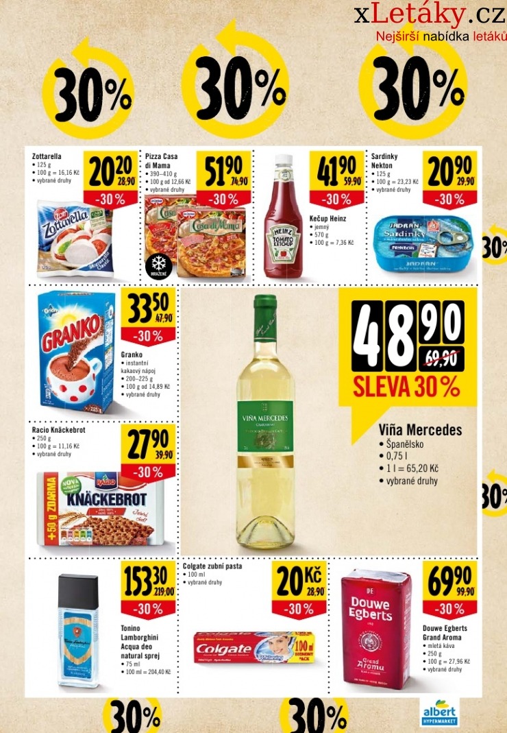 leták Albert Hypermarket leták strana 1 leták Albert Hypermarket leták strana 1