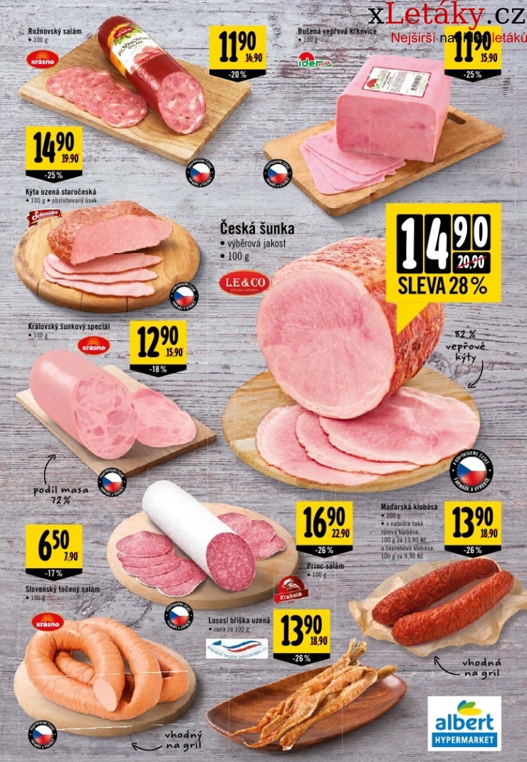 leták Albert Hypermarket leták strana 1 leták Albert Hypermarket leták strana 1