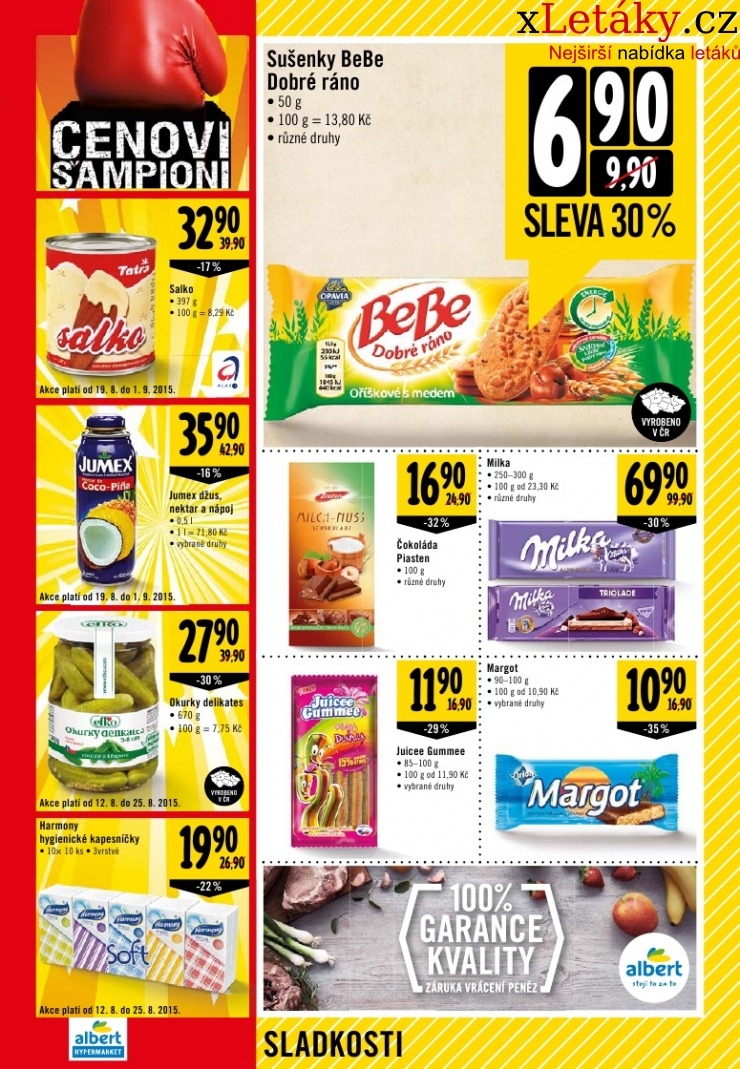 leták Albert Hypermarket leták strana 1 leták Albert Hypermarket leták strana 1