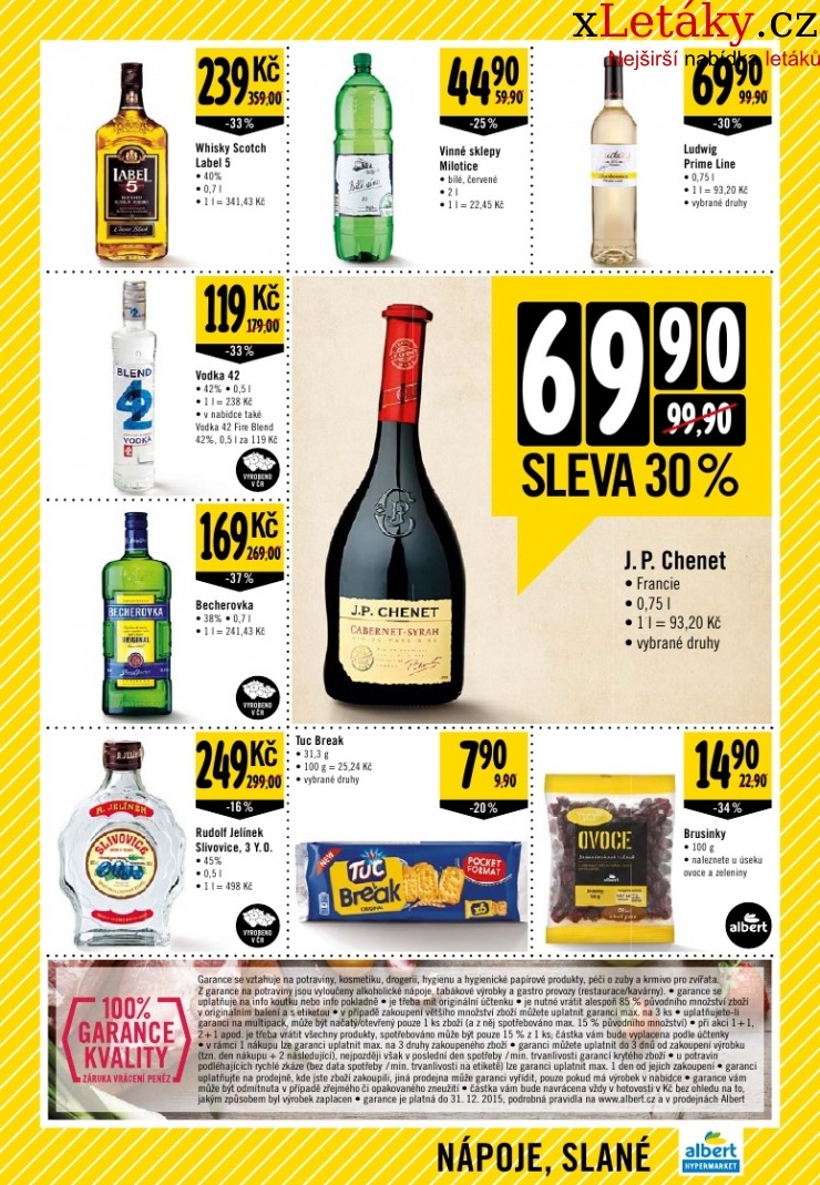 leták Albert Hypermarket leták strana 1 leták Albert Hypermarket leták strana 1