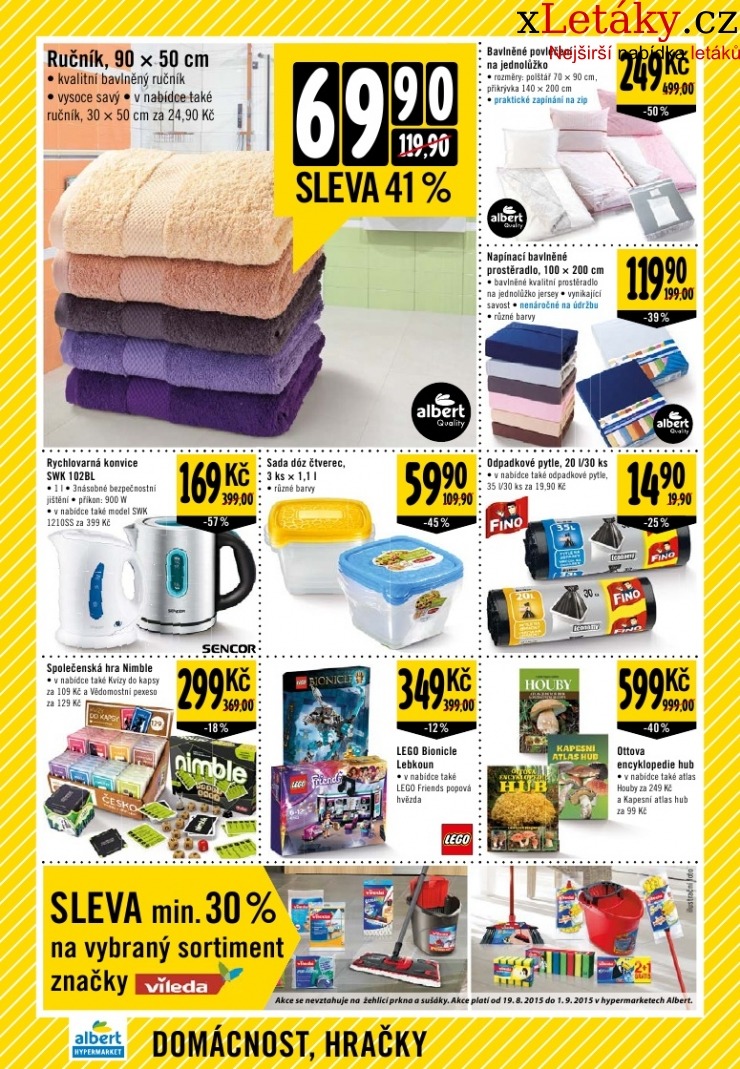leták Albert Hypermarket leták strana 1 leták Albert Hypermarket leták strana 1
