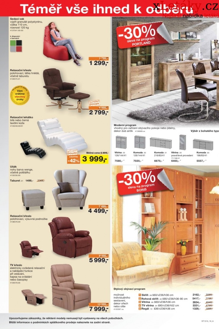 leták Sconto nábytek leták strana 1 leták Sconto nábytek leták strana 1