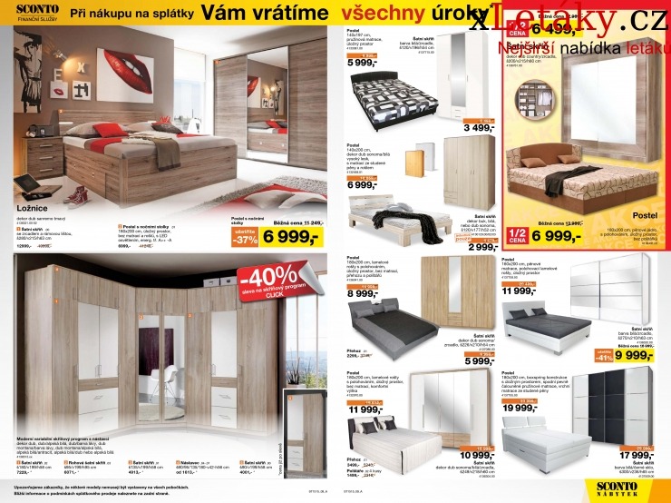 leták Sconto nábytek leták strana 1 leták Sconto nábytek leták strana 1