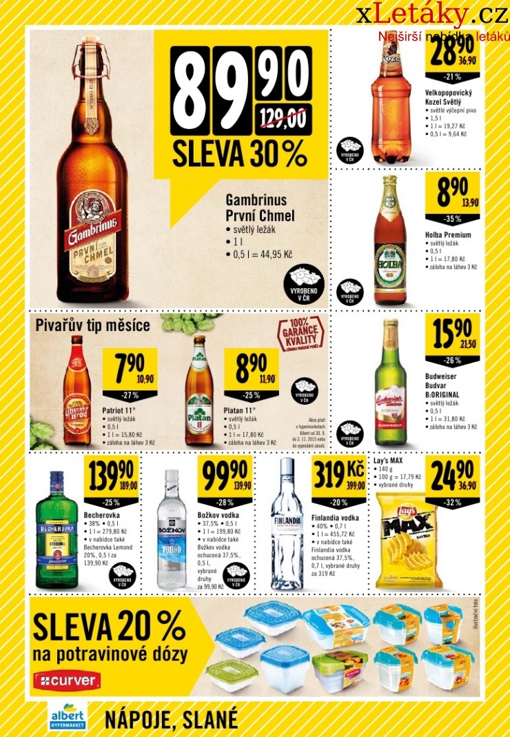 leták Albert Hypermarket leták strana 1 leták Albert Hypermarket leták strana 1