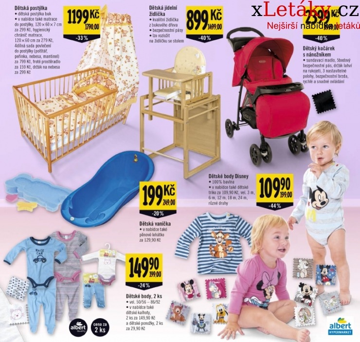 letk Albert Hypermarket - Katalog Baby letk strana 1