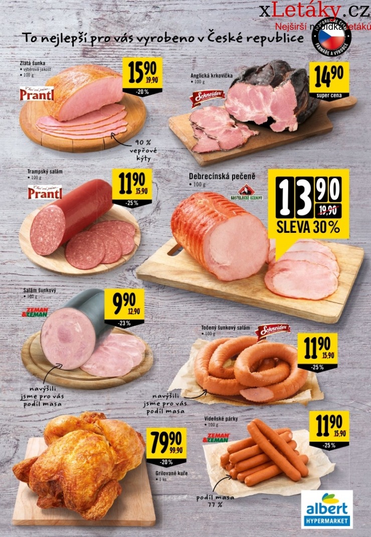 leták Albert Hypermarket leták  strana 1 leták Albert Hypermarket leták strana 1