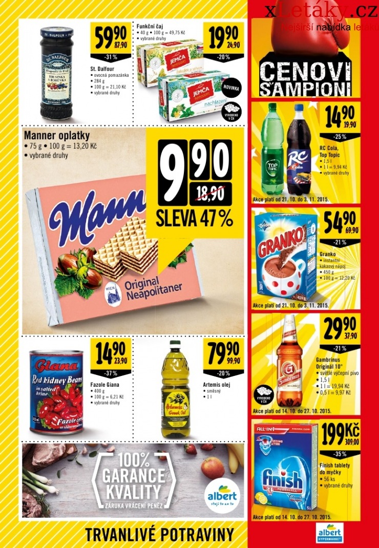 leták Albert Hypermarket leták  strana 1 leták Albert Hypermarket leták strana 1