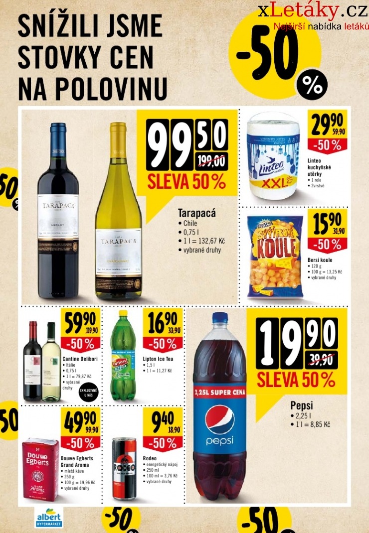 leták Albert Hypermarket leták  strana 1 leták Albert Hypermarket leták strana 1
