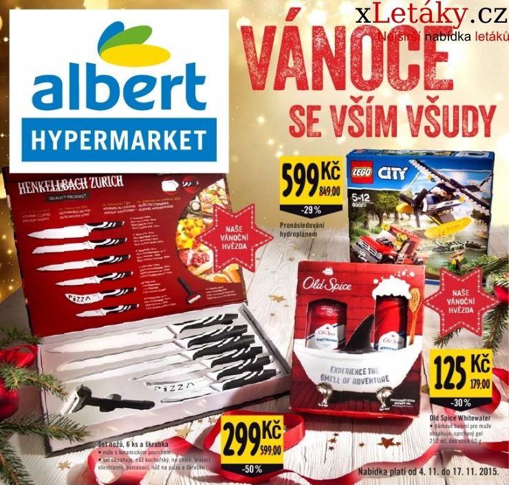 leták Albert Hypermarket - Vánoce leták strana 1