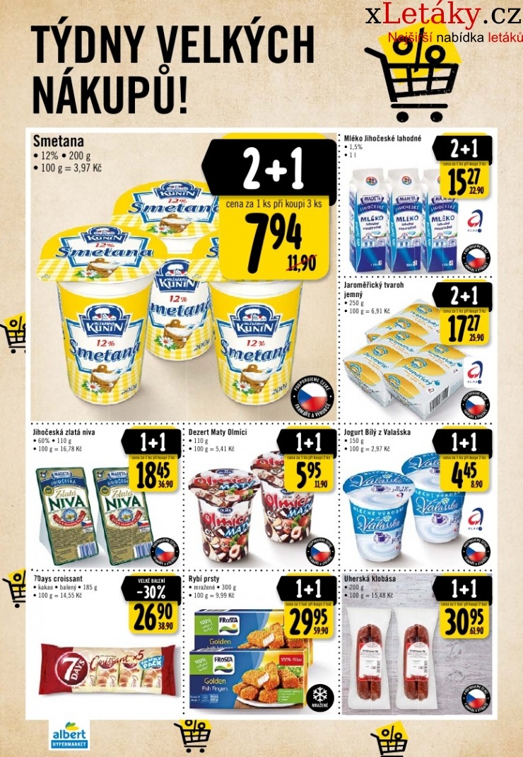 leták Albert Hypermarket leták strana 1 leták Albert Hypermarket leták strana 1