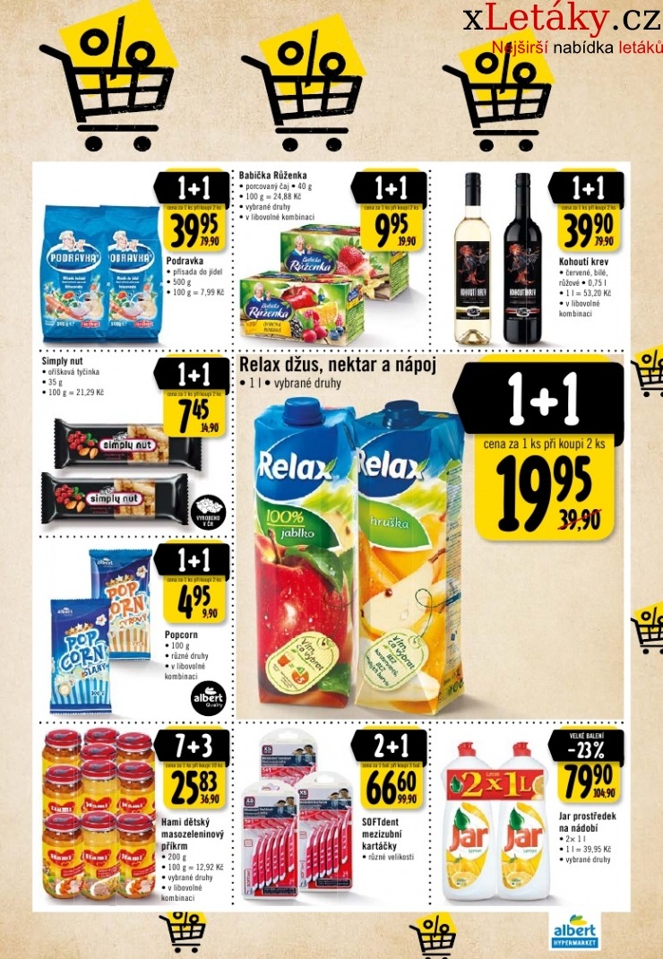 leták Albert Hypermarket leták strana 1 leták Albert Hypermarket leták strana 1
