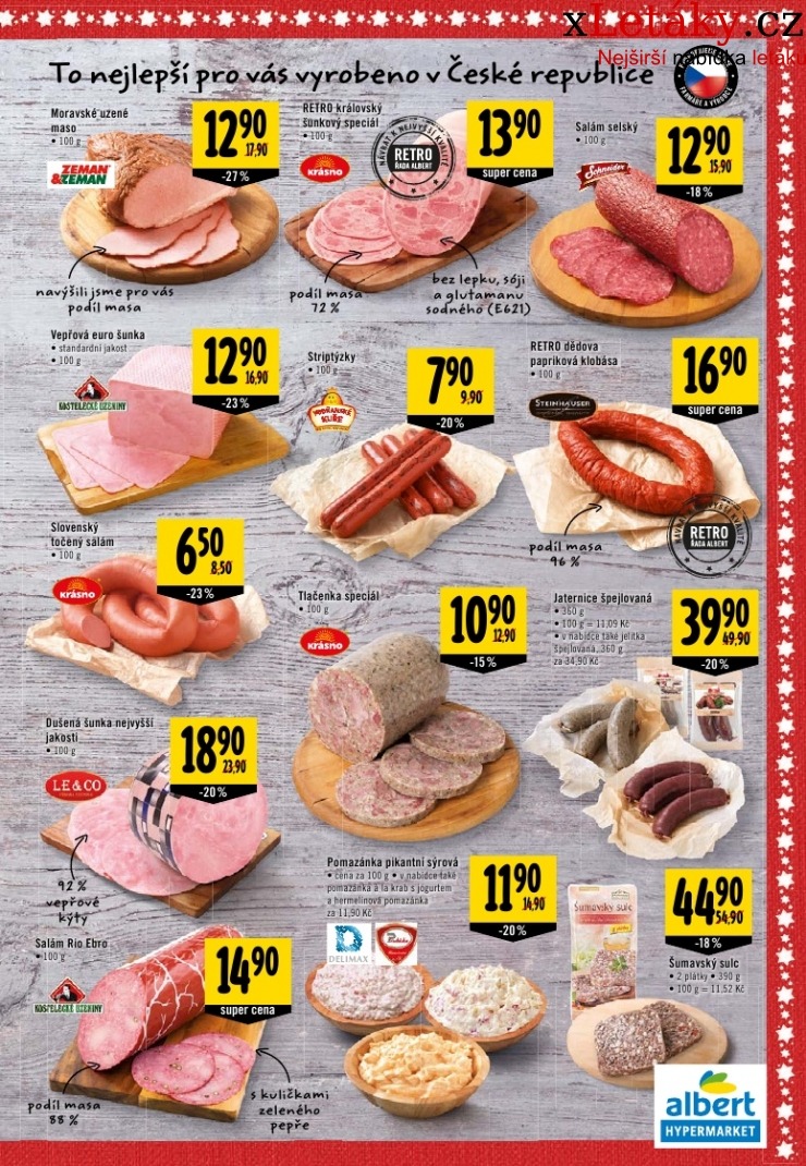 leták Albert Hypermarket leták strana 1 leták Albert Hypermarket leták strana 1